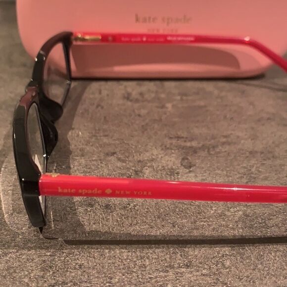 C)🆕Kate Spade black and wire readers glasses +2.00 - Picture 5 of 6
